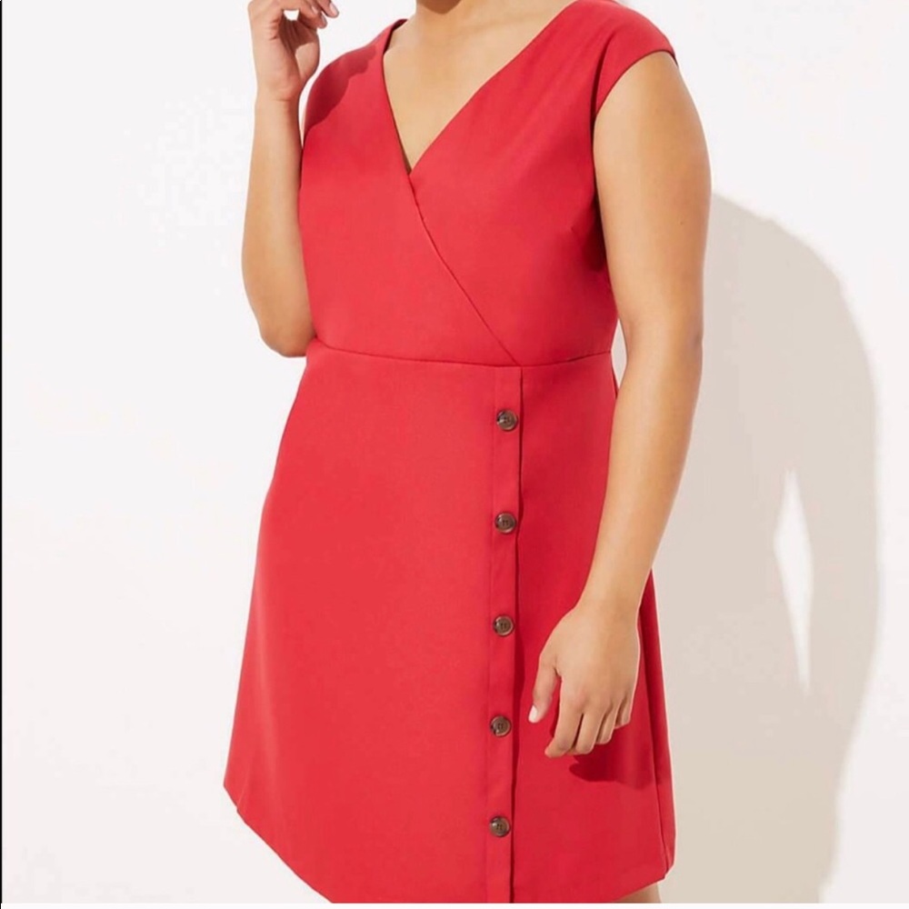 NWT Loft Plus Dress 🍒